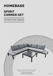 Homebase SPIRIT 660949 Instruction Manual