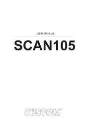 Custom Audio Electronics SCAN105 User Manual