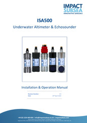 Impact Subsea ISA500 Installation & Operation Manual