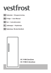 Vestfrost VC 11186 ZeroZone User Manual