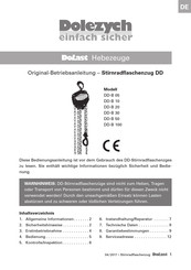 Dolezych DoLast DD-B 50 Translation Of Original Manual