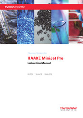Thermo Scientific HAAKE MiniJet Pro Installation Manual