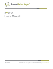 Source Technologies ST9830 User Manual