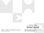 Costway BS10048 Manual
