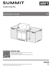 Weber SUMMIT 1500042 Installation Manual