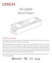 Ltech CG-AUDIO Manual