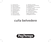 Peg-Perego culla belvedere Instructions For Use Manual