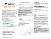 Ruckus Wireless M510 Quick Setup Manual