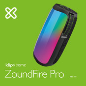 KlipXtreme ZoundFire Pro Manual