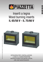 Piazzetta IL 65/56 V Instructions For Installation, Use And Maintenance Manual