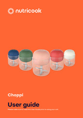 nutricook Choppi CH600 User Manual
