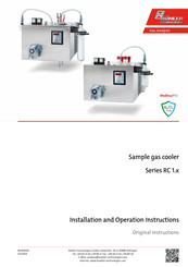 Buhler RC 1.2+ Installation And Operation Instruction Manual