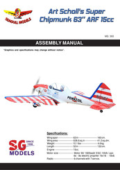 Seagull Models Art Scholl's Super Chipmunk 63 ARF 15cc Assembly Manual