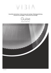 VIBIA GUISE 2272 Assembly Instructions Manual