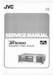 JVC JR-S300 Service Manual
