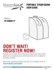 SteamSpa SP-SS0004-1P User Manual