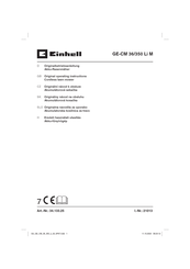 EINHELL 34.133.25 Original Operating Instructions