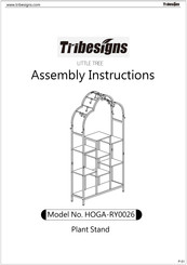 Tribesigns LITTLE TREE HOGA-RY0021 Assembly Instructions Manual