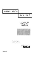 Kohler K-1456 Installation Manual