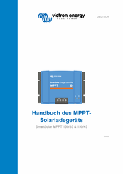 Victron energy SmartSolar MPPT 150/45 Manual