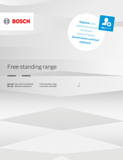 Bosch HIS8055U Use And Care Manual