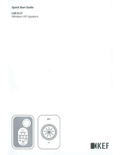 KEF LSX II LT Quick Start Manual