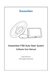 Sveaverken F100 Software User Manual