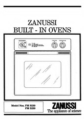 Zanussi FM 9230 Manual