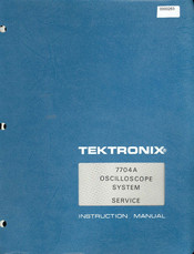 Tektronix 7704A Instruction Manual