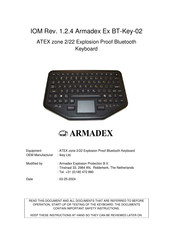 ARMADEX Ex BT-Key-02 Manual