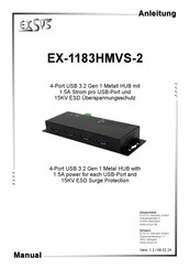 Exsys EX-1183HMVS-2 Manual