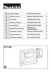 Makita ST113DZJ Instruction Manual