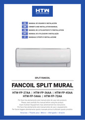 HTW HTW-FP-45AA HTW-FP-54AA Owners And Installation Manual