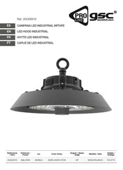 gsc evolution PRO LINE 202400016 Manual