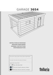 telluria GARAGE 3654 Assembly Instructions Manual