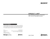 Sony SPRESSA i.LINK User Manual