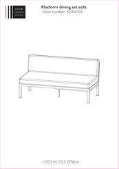 John Lewis 82006906 Assembly Instructions Manual
