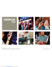 Nokia N70-5 Additional Applications