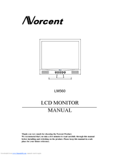 Norcent LM560 Manual