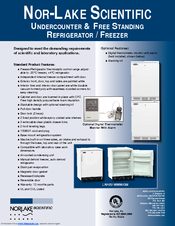Norlake LRF051WWW/OM Specifications