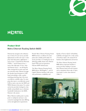 Nortel 8683XZR Product Brief