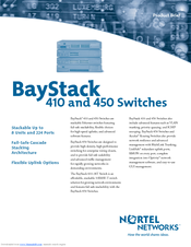 Nortel BayStack 450-12F Specifications