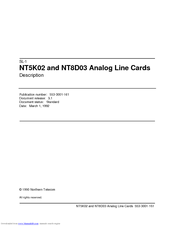 Nortel NT5K02 Description