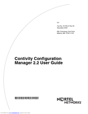 Nortel Configuration Manager Configuration