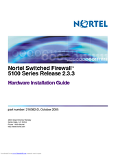 Nortel 5109 Hardware Installation Manual