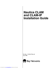 Bay Networks Nautica CLAM-IP Installation Manual