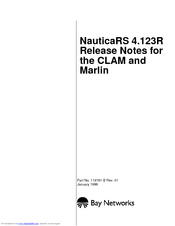 Bay Networks NauticaRS 4.123R Release Note