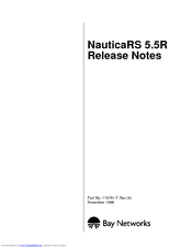 Bay Networks NauticaRS 5.5R Release Note