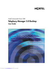 Nortel Telephony Manager 3.0 User Manual
