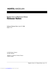 Nortel V2 Release Note